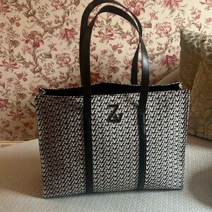 ZADIG & VOLTAIRE ZV Initiale Le Tote Monogram Bag